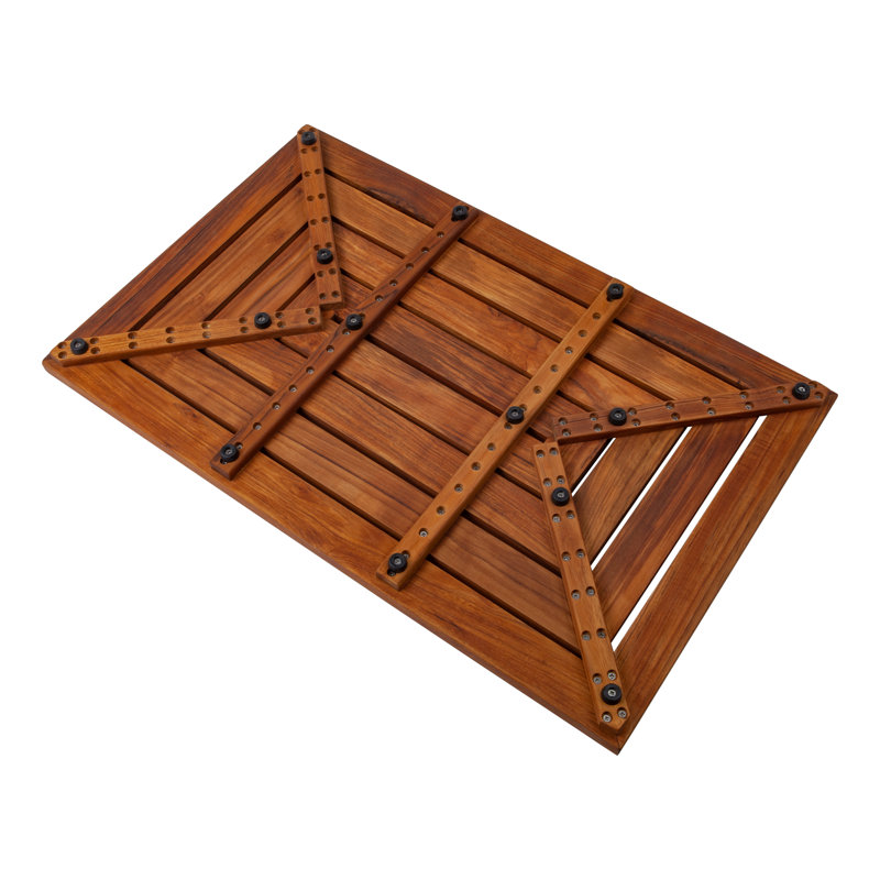Nordic Style Teak Shower Mat & Reviews | Wayfair